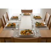 thumbnail: Yong Serviesset Yong Squito - Wit 18-delig / 6 personen - 6 dinerborden, 6 diepe borden en 6 ontbijtborden