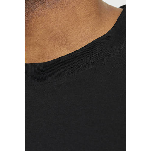 JACK & JONES PLUS SIZE regular T-shirt zwart afbeelding