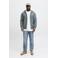 JACK & JONES PLUS SIZE sweatvest grijsblauw