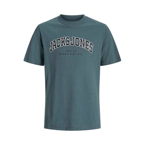 JACK & JONES PLUS SIZE relaxed T-shirt grijsblauw afbeelding