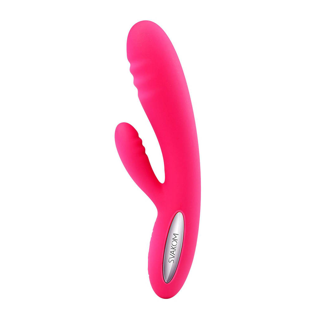 Svakom Adonis Rabbit vibrator - Plum Rood, Plum rood
