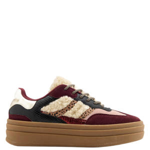 sneakers bordeaux/ecru