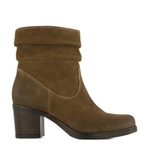 5th Avenue suède enkellaarzen taupe afbeelding