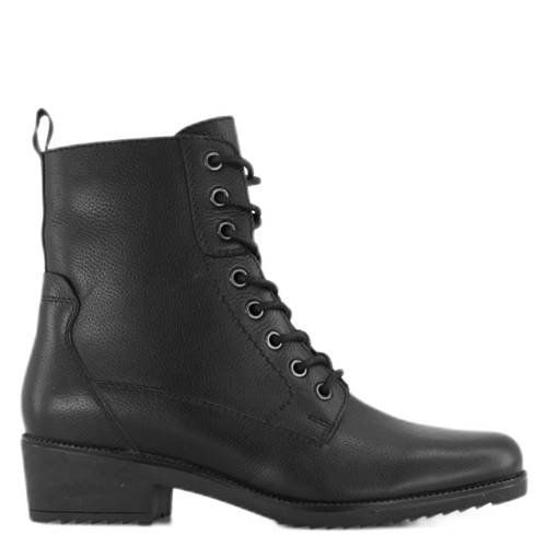 Medicus comfort leren veterboots zwart afbeelding
