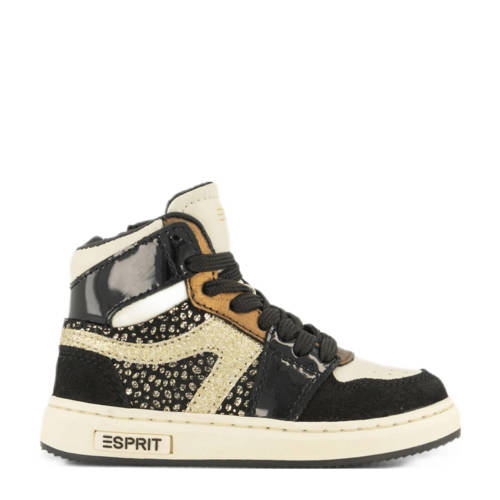 ESPRIT sneakers zwart/goud afbeelding
