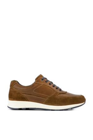 comfort suède sneakers cognac