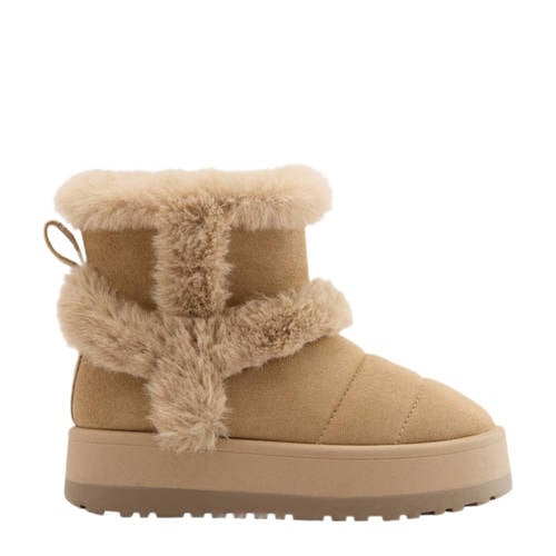 Graceland gevoerde enkelboots beige afbeelding