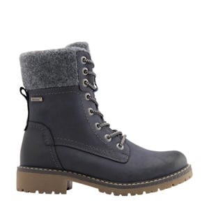 veterboots donkerblauw