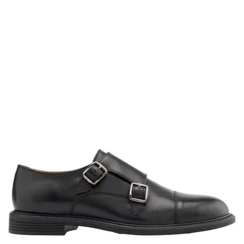AM SHOE leren gespschoenen zwart afbeelding