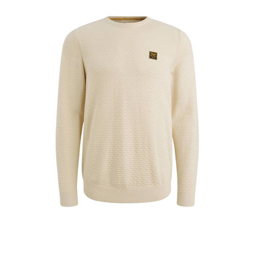 PME Legend trui gebreid beige afbeelding