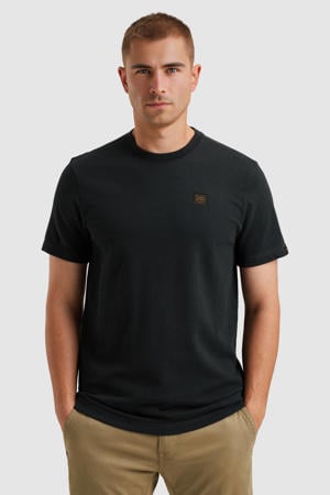 regular T-shirt donkerblauw