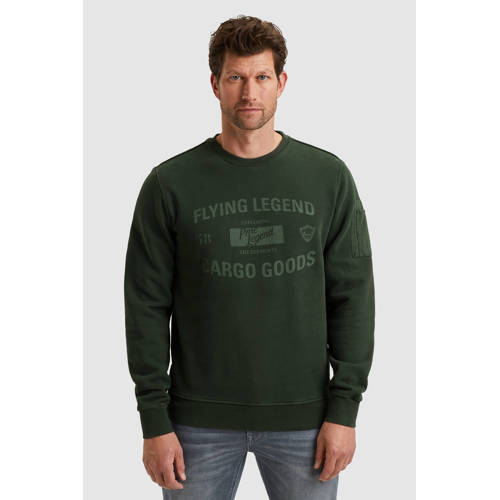 PME Legend sweater donkergroen afbeelding
