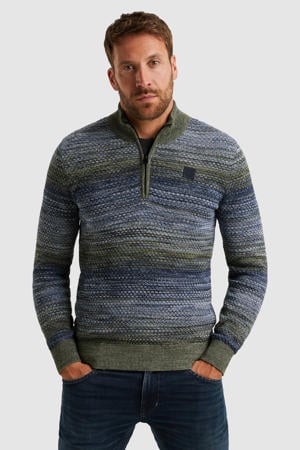 gebreide trui blauw