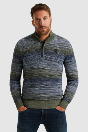 gebreide trui blauw