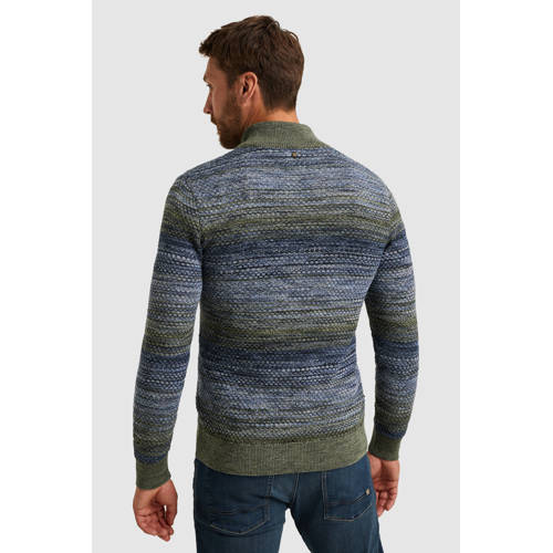 PME Legend gebreide trui blauw afbeelding