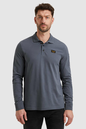 regular polo blauw