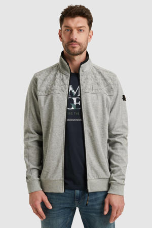 sweatvest grijs