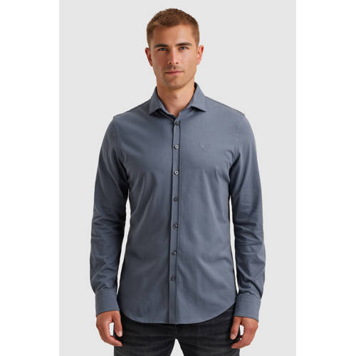 PME Legend Regular casual overhemd blauw afbeelding