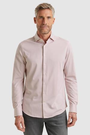 Regular casual overhemd roze