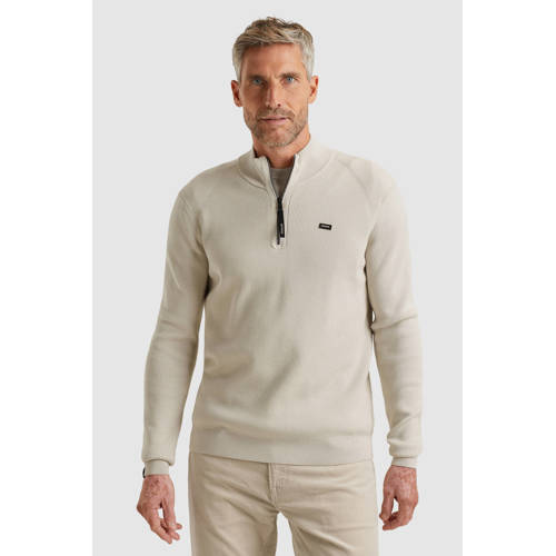 Vanguard trui rib gebreid beige afbeelding
