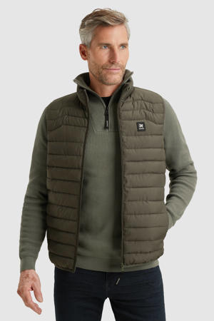 bodywarmer donkergroen