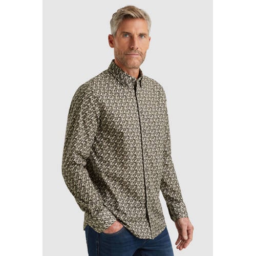 Vanguard Regular casual overhemd donkergroen afbeelding