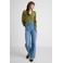 Anytime high waist loose wide leg jeans light blue