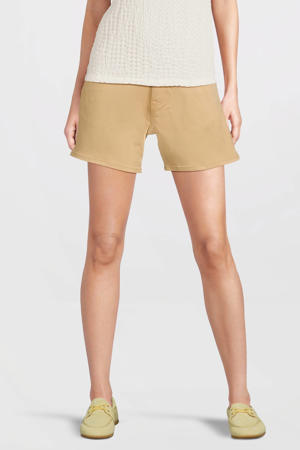 denim short twill beige