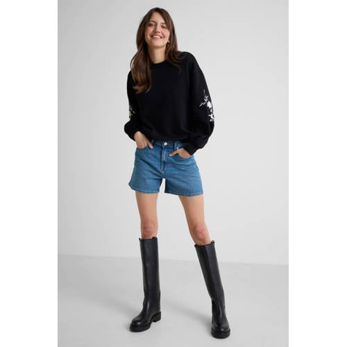 Anytime denim short medium blue afbeelding