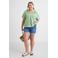 GREAT LOOKS relaxed fit denim short medium blue
