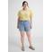 GREAT LOOKS relaxed fit denim short light blue