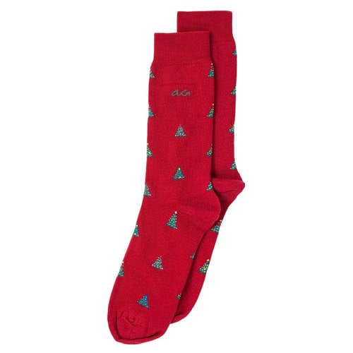 Alfredo Gonzales sokken Christmas Tree rood afbeelding