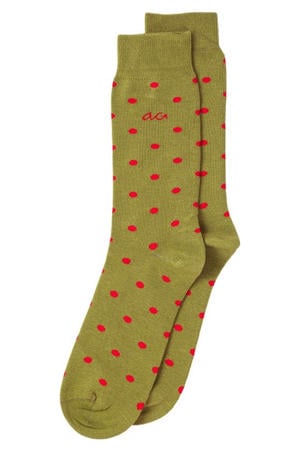 sokken Dots kaki