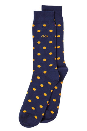 sokken Oranges donkerblauw