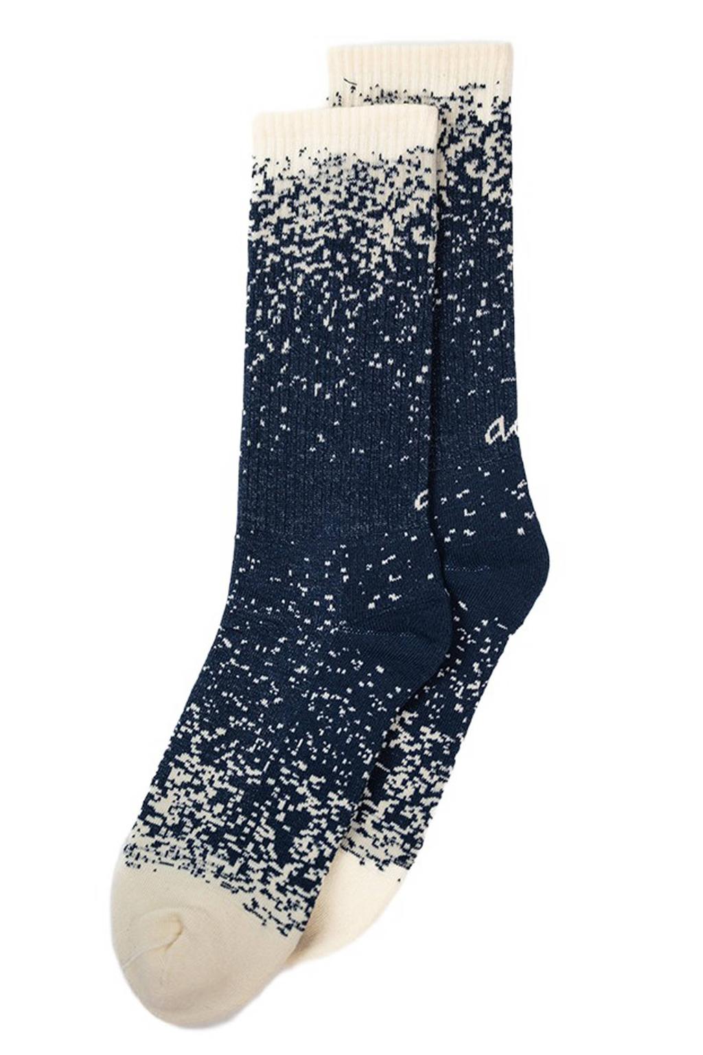 Alfredo Gonzales sokken Athletic Distorted Gradient donkerblauw