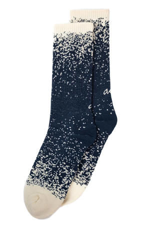 sokken Athletic Distorted Gradient donkerblauw
