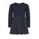 KIDS ONLY MINI korte jurk gebreid donkerblauw