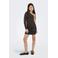 KIDS ONLY GIRL one shoulder jurk met glitters zwart/roze