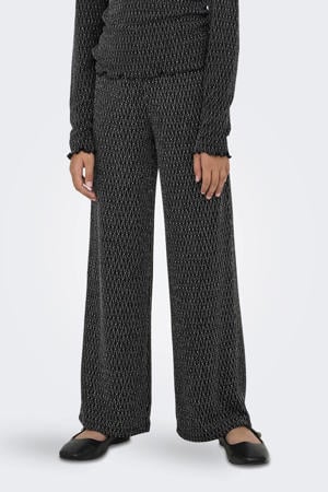 wide leg casual broek