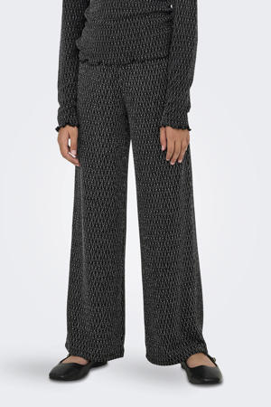 wide leg casual broek