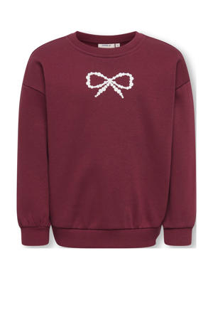 sweater donkerrood