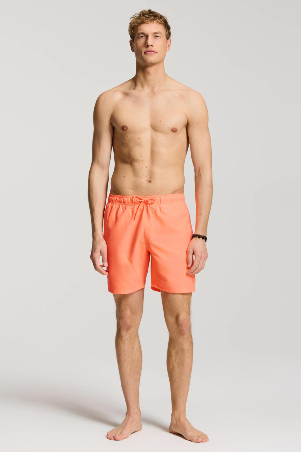 Shiwi The Sunshine Brand zwemshort Mike neon oranje