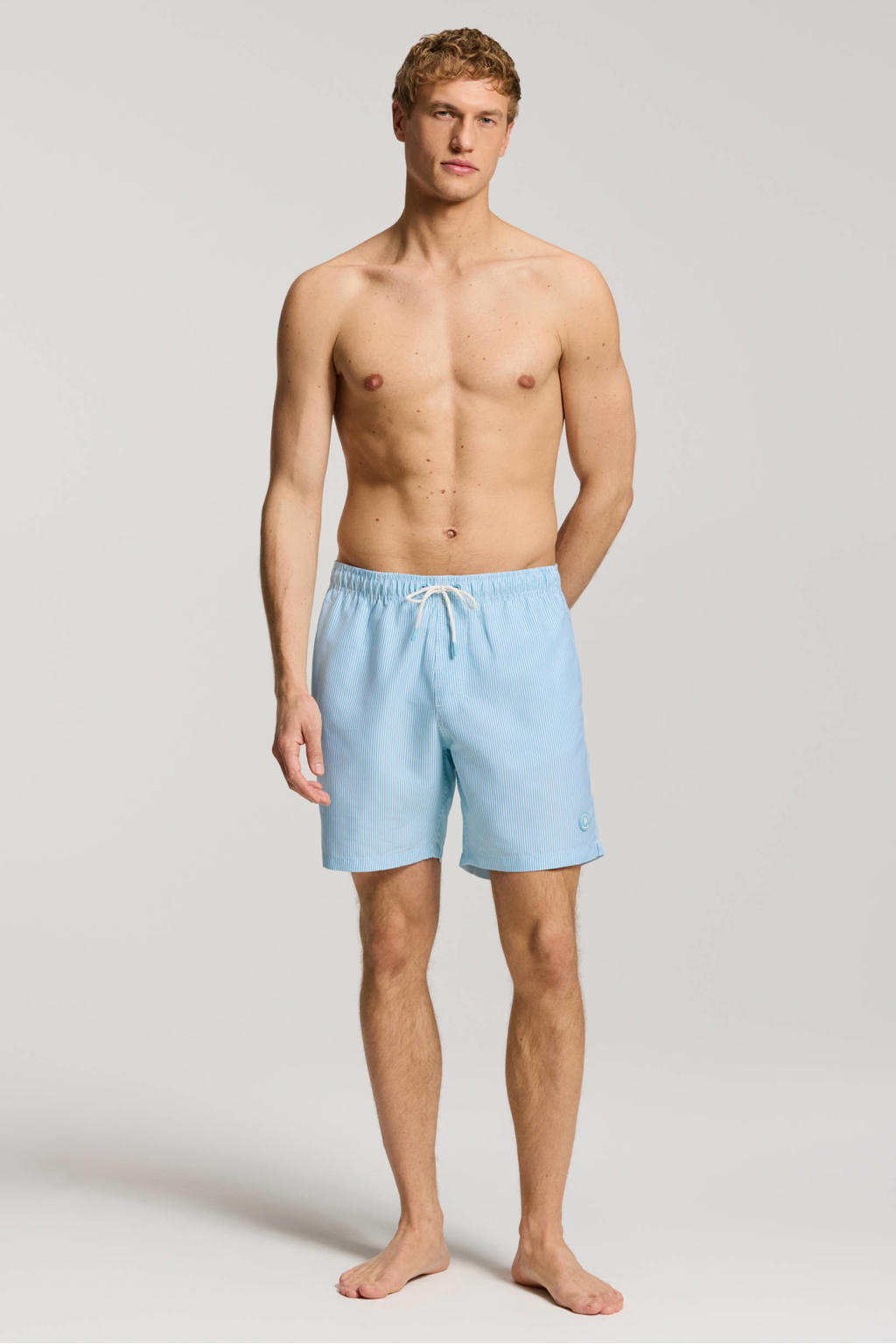 Shiwi The Sunshine Brand zwemshort Mike lichtblauw