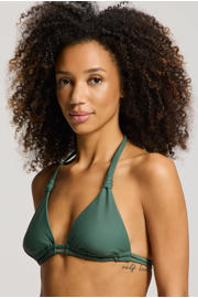 thumbnail: Shiwi The Sunshine Brand voorgevormde triangel bikini set Bibi olijfgroen