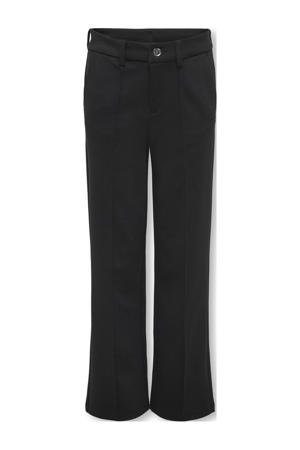 wide leg pantalon zwart