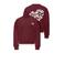 KIDS ONLY GIRL sweater met backprint donkerrood