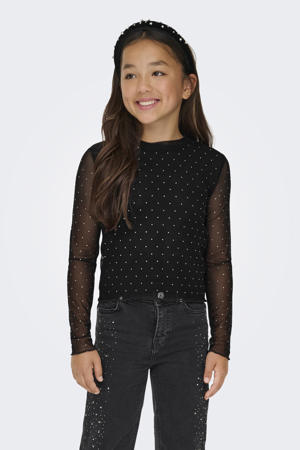 blousetop zwart