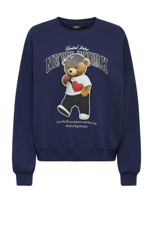 sweater donkerblauw