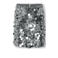 KIDS ONLY GIRL korte rok met pailletten zilver