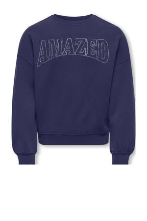 sweater donkerblauw